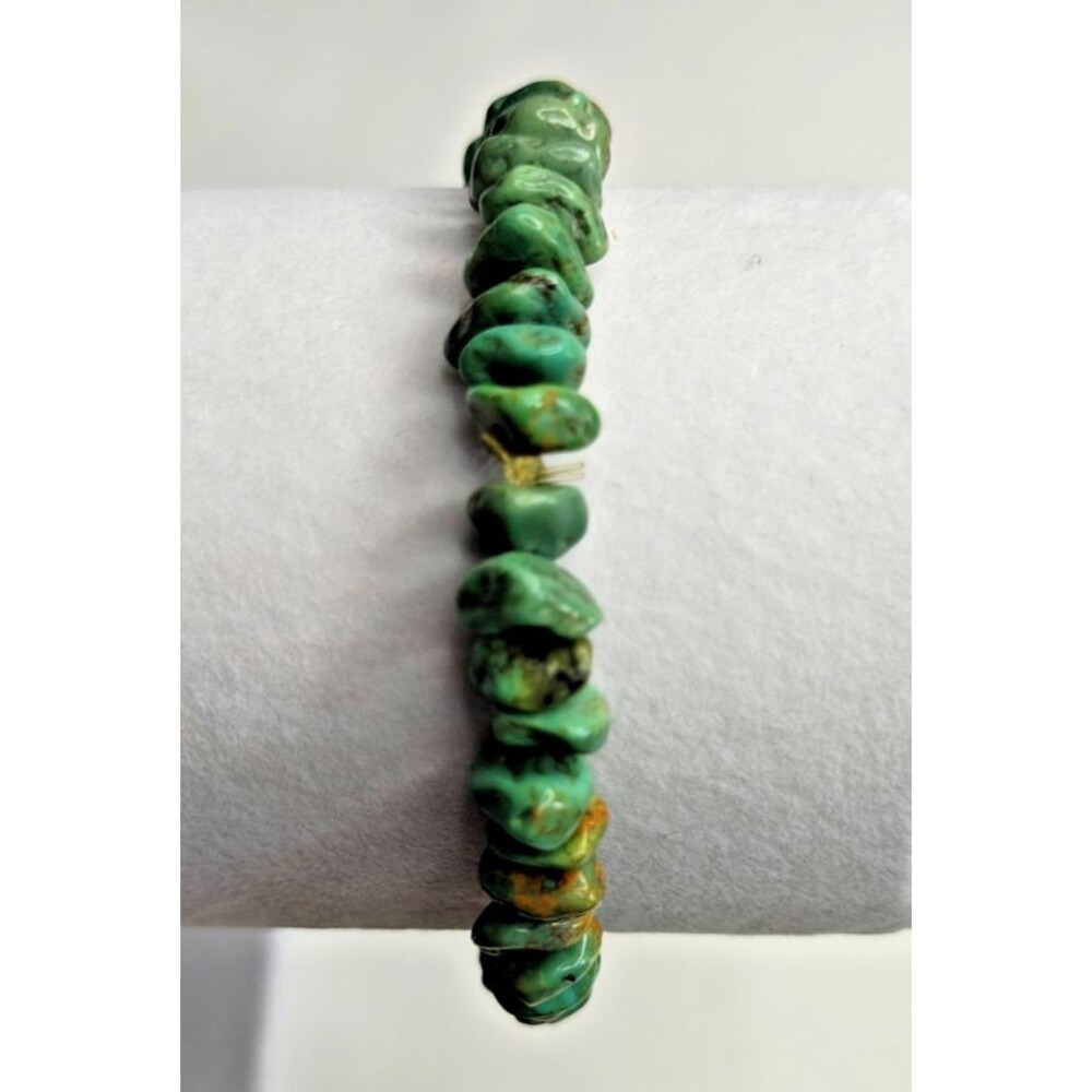 Turquoise Chips Stretch Bracelet